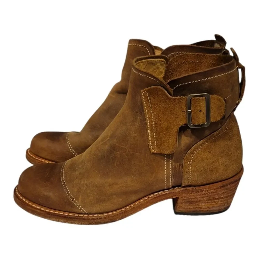 Timberland USA Made Brown Western Style Boot Womens 9 M